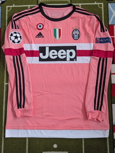 Juventus pink football shirt