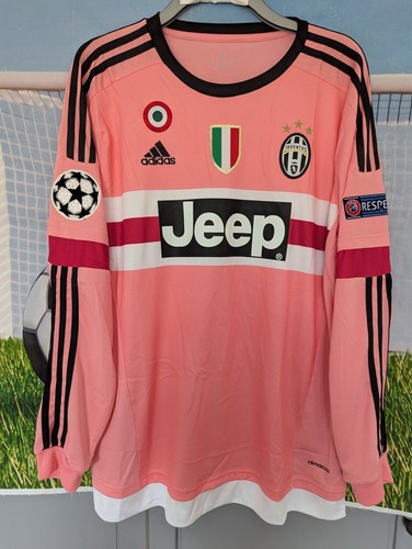 Juventus pink football shirt